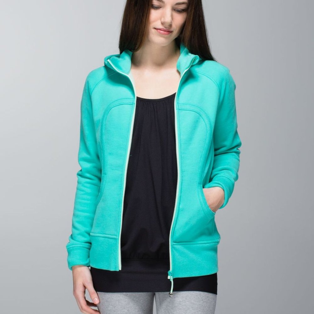 Lululemon Scuba Hoodie II Bali Breeze / Fresh Teal Size 6